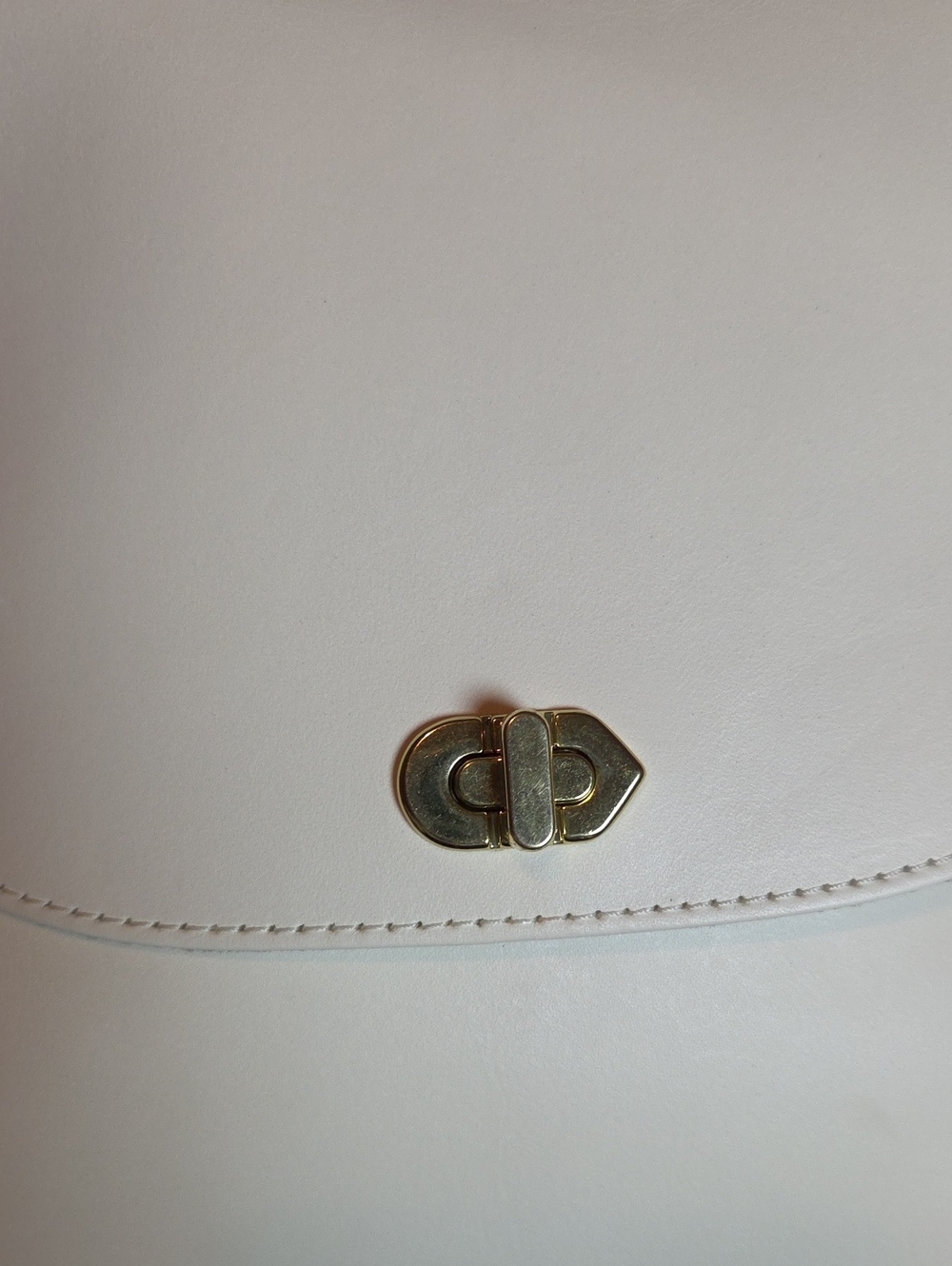 Clare V. Turnlock Louis Purse In Cream NWOT - Picture 11 of 15